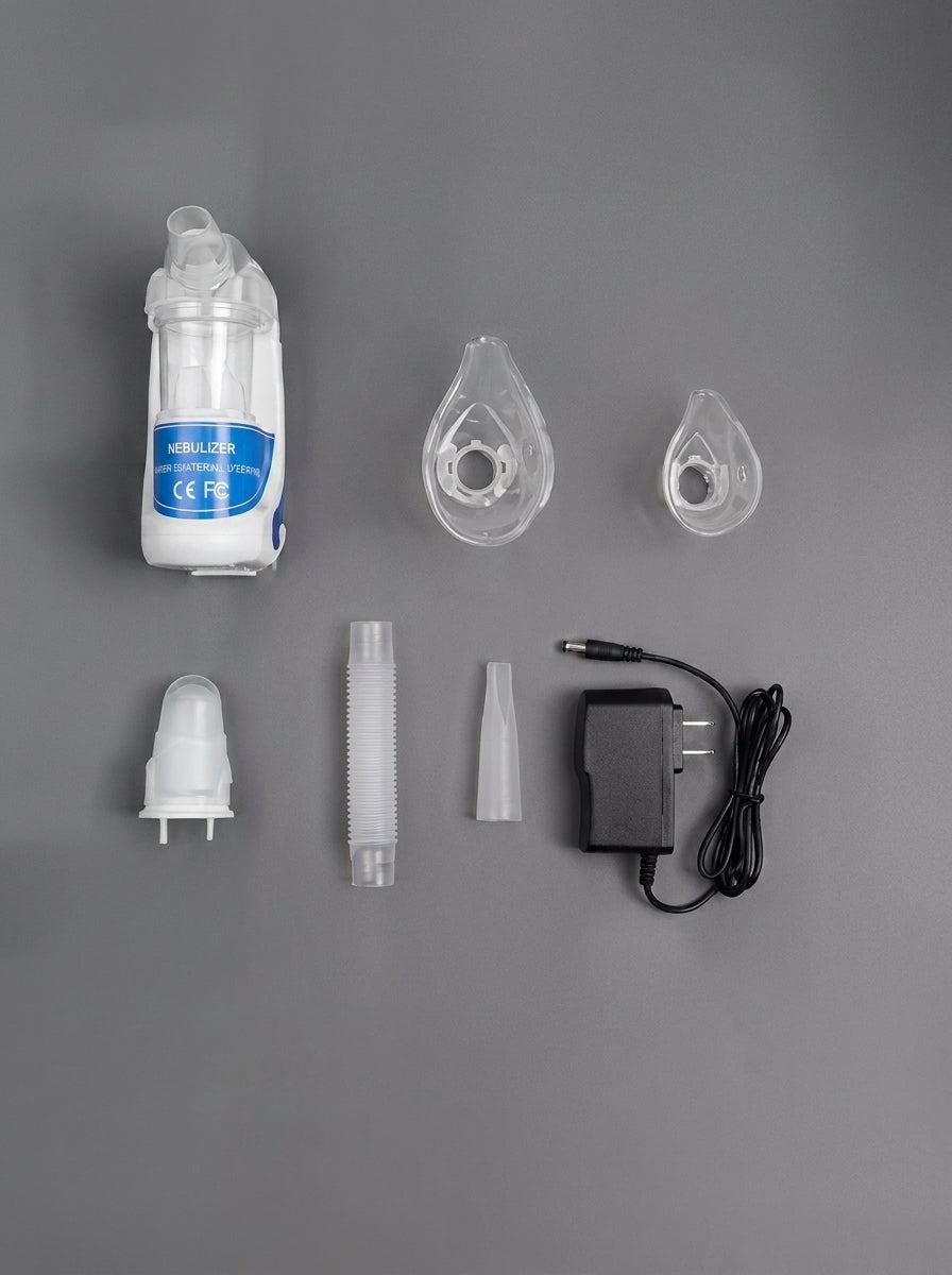 RespiLibre Elite – Ręczny Inhalator Ultradźwiękowy Zapewniający Natychmiastową Ulgę w Oddychaniu dla Dzieci i Dorosłych