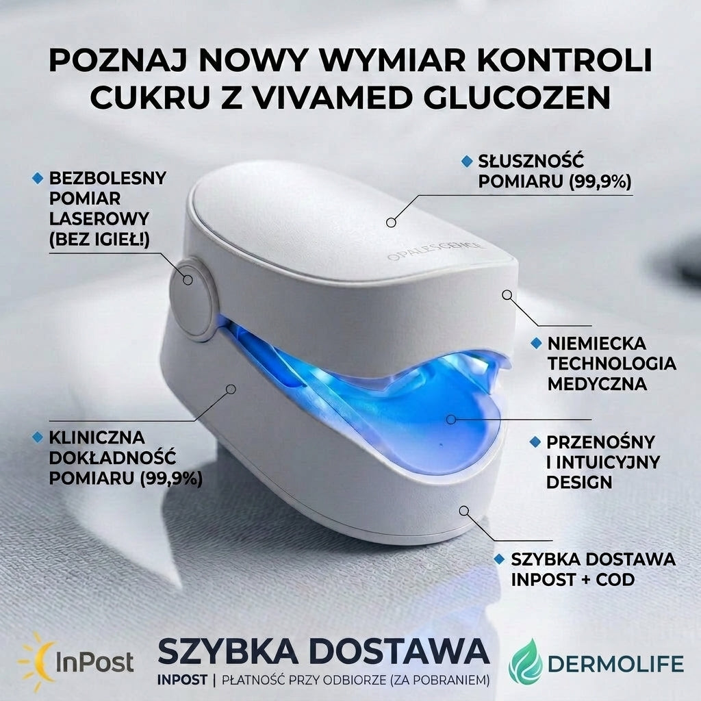 Glucozen™ | Kompletna kontrola 3 w 1: Codzienna wygoda bez kłucia i bólu